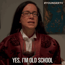 yes im old school cass dekennessy janeane garofalo younger im old fashioned