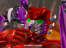 Transformers Inferno GIF - Transformers Inferno Mindless Loyalty GIFs