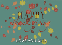 Happy Thanksgiving Thanksgiving GIF - Happy Thanksgiving Thanksgiving Fall GIFs