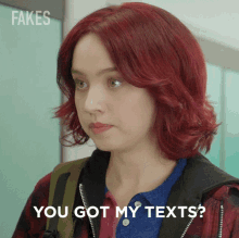 You Got My Texts Zoe GIF - You Got My Texts Zoe Fakes GIFs