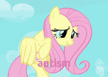 Fluttershy Blossom GIF - Fluttershy Blossom The Autism GIFs