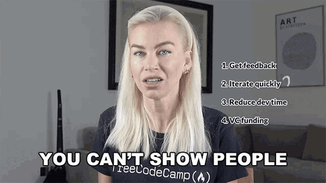 You Cant Show People The Idea In Your Head Ania Kubów GIF - You Cant Show People The Idea In Your Head Ania Kubów Freecodecamp GIFs