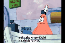 No This Is Patrick GIF - No This Is Patrick GIFs