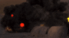 a computer generated image of a large explosion with a yellow line going through it
