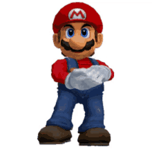 Mario Super Smash Bros GIF - Mario Super Smash Bros Clap GIFs
