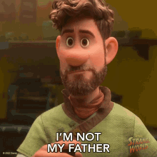 Im Not My Father Searcher Clade GIF - Im Not My Father Searcher Clade Strange World GIFs