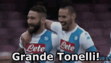 Tonelli Goal Gol Sampdoria Napoli Calcio Calciatore GIF - Tonelli Goal Sampdoria GIFs