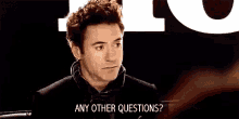 Enough Questions GIF - Enough Questions Any Other Questions GIFs