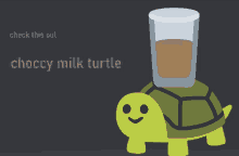 Choccy Milk Turtle Cwf GIF - Choccy Milk Turtle Choccy Milk Cwf GIFs