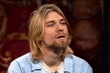 Kurt Cobain Shocked GIF