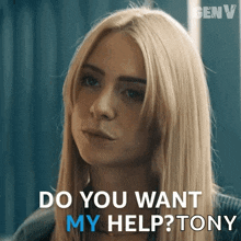Do You Want My Help Cate Dunlap GIF - Do You Want My Help Cate Dunlap Maddie Phillips GIFs
