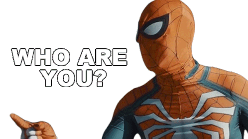 Who Are You Spiderman Sticker - Who Are You Spiderman Laugh Over Life Stickers
