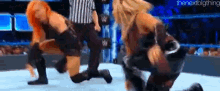 Natalya Slap GIF - Natalya Slap Becky Lynch GIFs