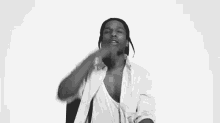 A$ap Rocky Thanks God GIF - Asap Rocky Sign Of The Cross Up There GIFs