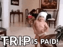 Cruise Is Paid Baby GIF - Cruise Is Paid Baby Dance GIFs