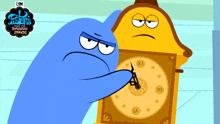 The Time Is Ticking Bloo GIF - The Time Is Ticking Bloo Foster'S Home For Imaginary Friends GIFs