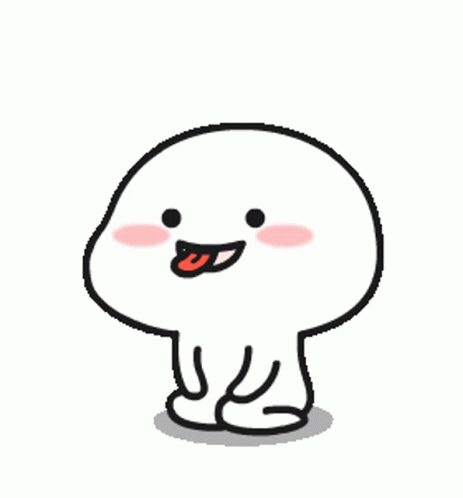 Quby Line Sticker Sticker - Quby Line Sticker Tongue Out ...