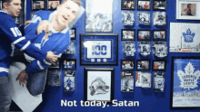 Steve Dangle Not Today Satan GIF - Steve Dangle Not Today Satan Not Today GIFs