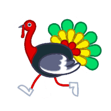 turkey thanksgiving day holiday run runnung
