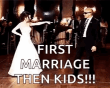 wedding dance first marriage then kids swag