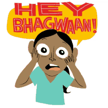 modern parivar hey bhagwaan shocked astonished worried