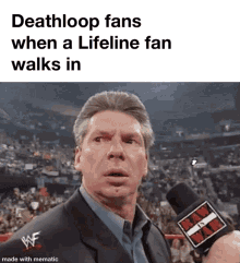Deathloop Fans GIF - Deathloop Fans Lifeline GIFs