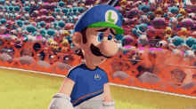 Mario Strikers Battle League Luigi GIF - Mario Strikers Battle League Luigi Facepalm GIFs