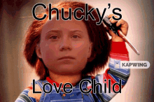 Chuckys Love Child Chucky GIF - Chuckys Love Child Chucky Knife GIFs