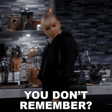 You Dont Remember Anna Faris GIF - You Dont Remember Anna Faris Christy Plunkett GIFs