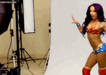 Sasha Banks Mercedes Kv GIF - Sasha Banks Mercedes Kv Wonder Woman GIFs