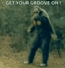 happy friday dance bigfoot get your groove on