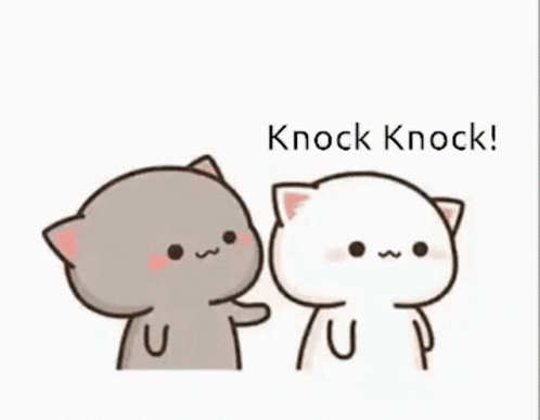 Knock Knock Kiss GIF - Knock Knock Kiss Sweet - Discover & Share GIFs