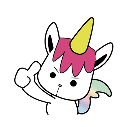 Cute Unicorn Sticker - Cute Unicorn - Discover & Share GIFs