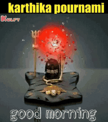 Karthika Pournami Morning Wishes GIF - Karthika Pournami Morning Wishes Good Morning GIFs