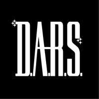 a black background with the word dars in white letters