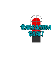 Barracuda Barracuda Goal Sticker - Barracuda Barracuda Goal San Jose Barracuda Stickers