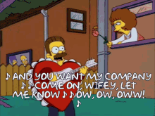 The Simpsons Happy Valentines Day GIF - The Simpsons Happy Valentines Day Valentines Day GIFs