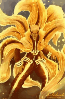 Yellow Naruto GIF