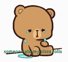 Missing You Someone Ate My Pizza Rolls GIF - Missing You Someone Ate My Pizza Rolls Cry GIFs