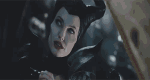 A GIF - Maleficent Angelina Jolie Shh GIFs