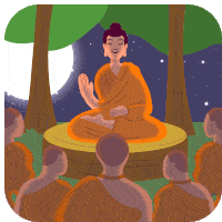 Wan Asanhabucha Dharma Day Sticker - Wan Asanhabucha Dharma Day Dhamma Day Stickers