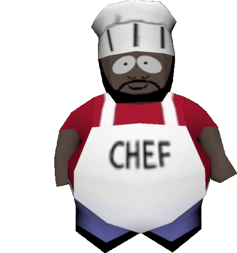Chef South Park Chef Sticker - Chef South Park South Park Chef Stickers