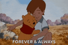 Winnie The Pooh Christopher Robin GIF - Winnie The Pooh Christopher Robin Hug GIFs