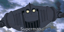 Iron Giant Superman GIF - Iron Giant Superman Animation GIFs