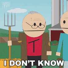 I Dont Know Terrance GIF - I Dont Know Terrance South Park GIFs