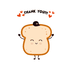 hearty hearty bread thank you thanks happy