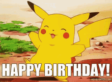 Pikachu Happy GIF - Pikachu Happy Birthday GIFs