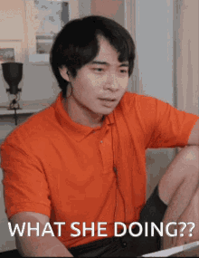 Uncle Roger What She Doing GIF - Uncle Roger What She Doing GIFs
