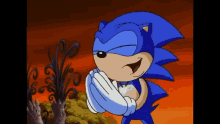 Sonic Underground Sonic The Hedgehog GIF - Sonic Underground Sonic The Hedgehog Sonic Clapping GIFs
