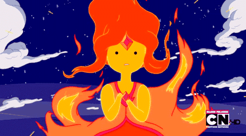 adventure time anime finn and flame princess kiss